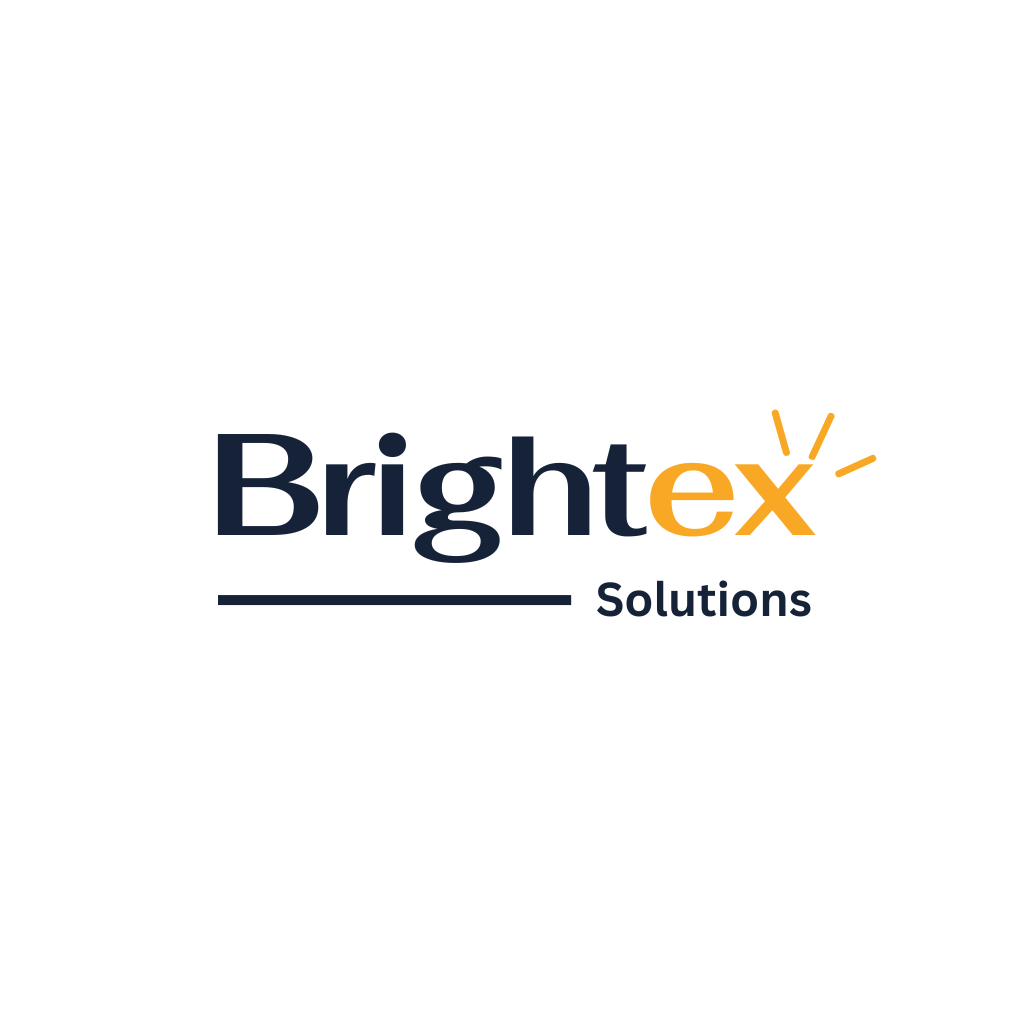 Brightex Solutions logo light version